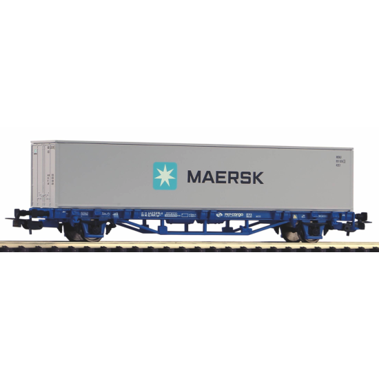 Wagon towarowy Lgs579 PKP Cargo MAERSK PIKO 97162